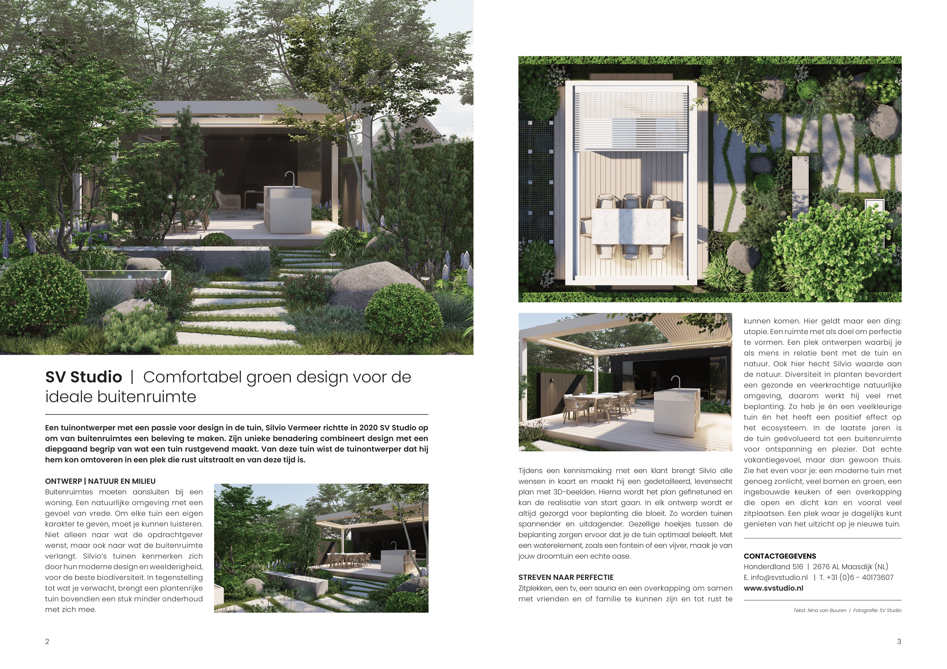 Magazine presentatie